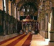 Anointment of King Christian VIII and Queen Caroline Amalia in Frederiksborg Castle Church